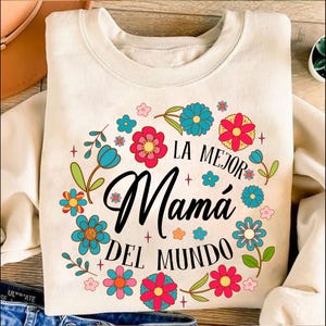 Spanish Mothers Day png, Retro Madre PNG sublimation, Floral Mama png design download, Mothers Day png, Mama sublimation png, Retro Mama Png