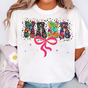 Floral Mama PNG, Preppy Mama Png, Mama Flower Png, Retro Mama Png, Mothers day png, Mama png, Mom png, Gift for mama png