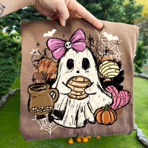 Spooky Mexican Conchas Ghost PNG, Espooky Vibes Halloween, Cute Pan Dulce Digital Download, Funny Halloween Conchas PNG, mexican fiesta png