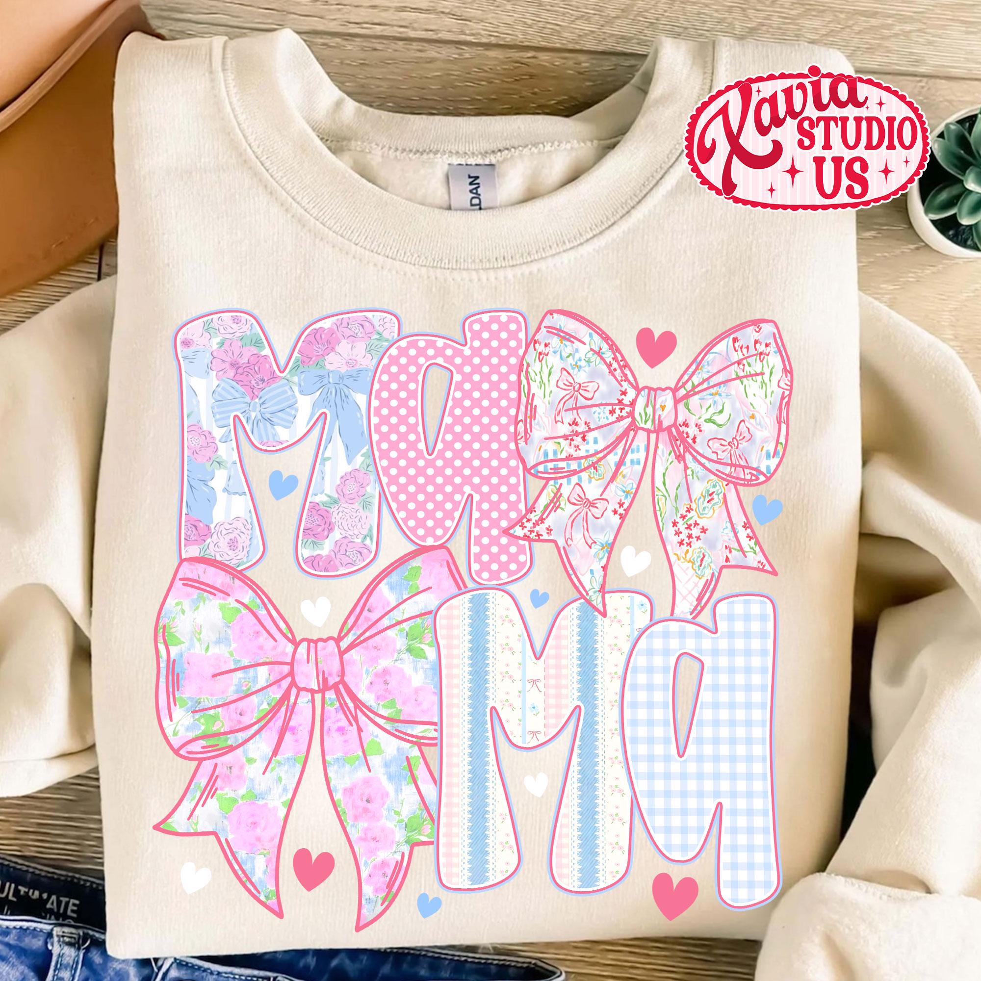 Color Rosa Mama Mamá rosa con flores PNG, diseño de camiseta para el Día de la Madre ...