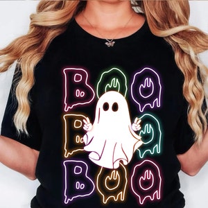 Halloween Neon Png, Halloween Ghost Neon Png, Halloween Pumpkin Png, Spooky Season Png, Spooky Season Png, Boujee Ghost, Spooky Vibe