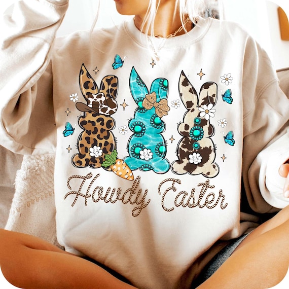 Cowgirl Easter Png, Western Easter Png, Western Easter Bunny Png,Coquette Cowgirl Easter Png,Country Easter Png, Easter Png,Happy Easter Png
