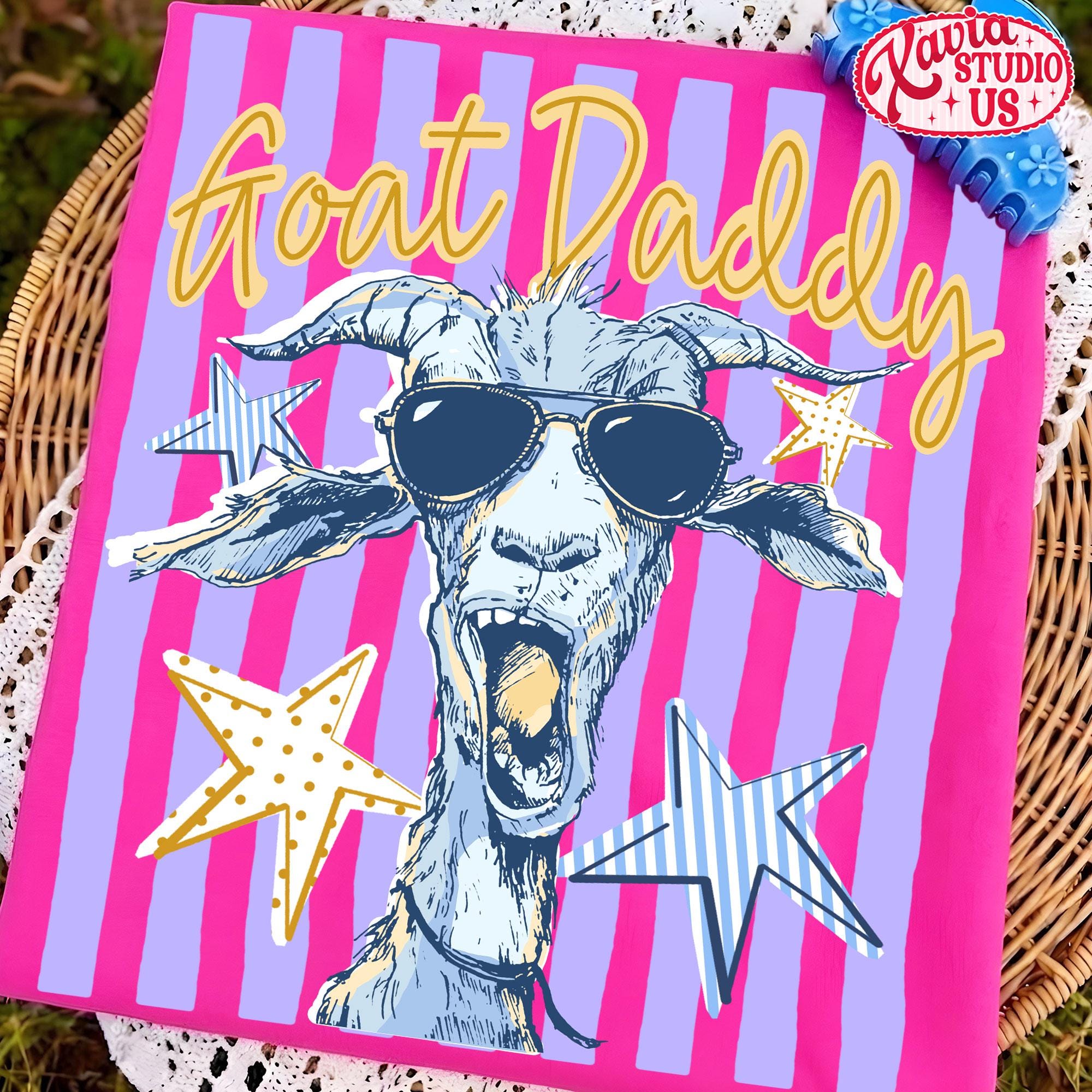 Goat Daddy PNG, Funny Goat Dad PNG, Best Dad Ever Camo Design, Father’s ...