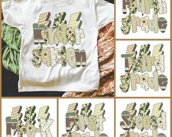Retro Back to School Boys Old Camo PNG Bundle, Kindergarten Design, First Day PNG, Pre-K to Third Grade Png,School Boy Sublimation