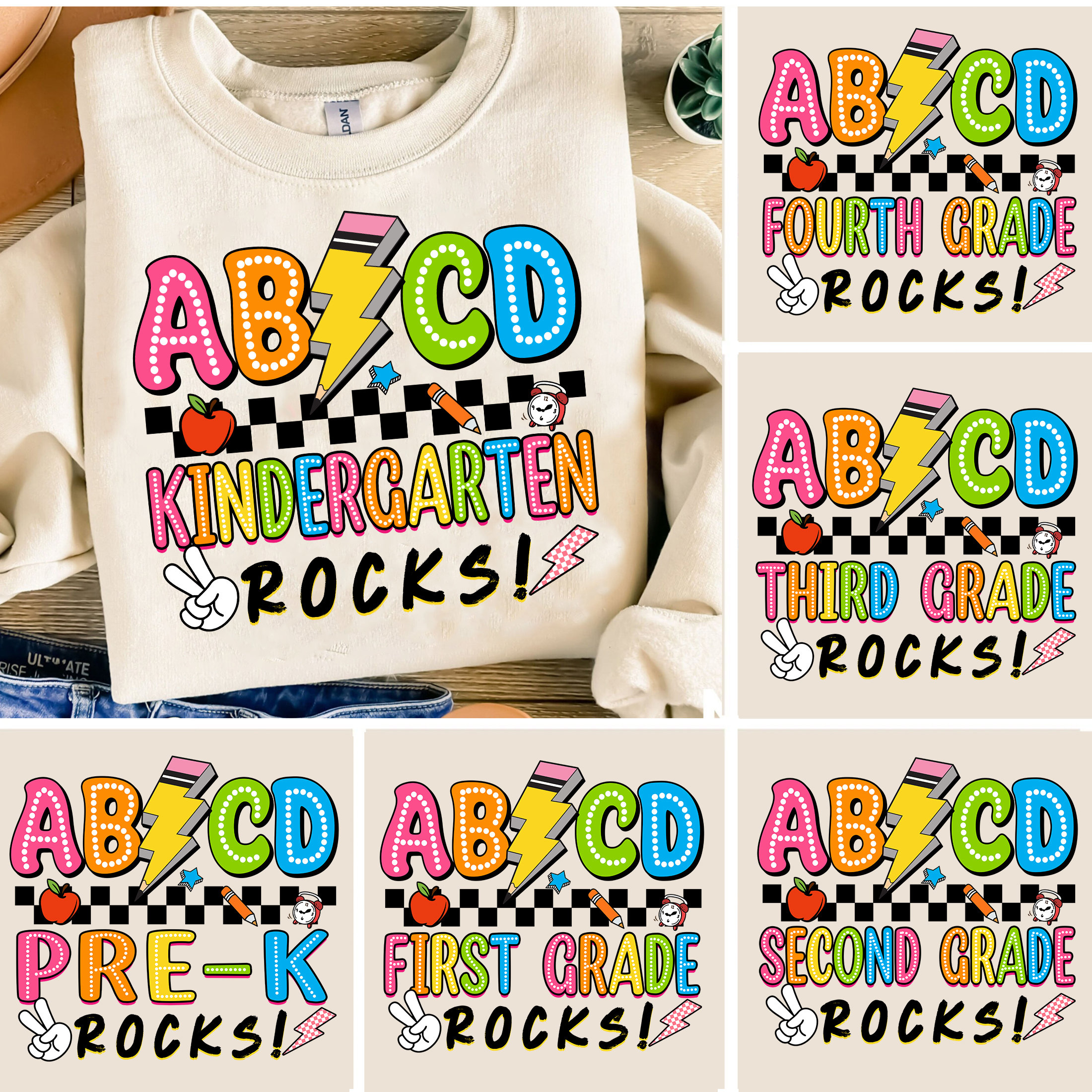 Abcd Teacher Png, First Day of School Png, Back to School Png ...