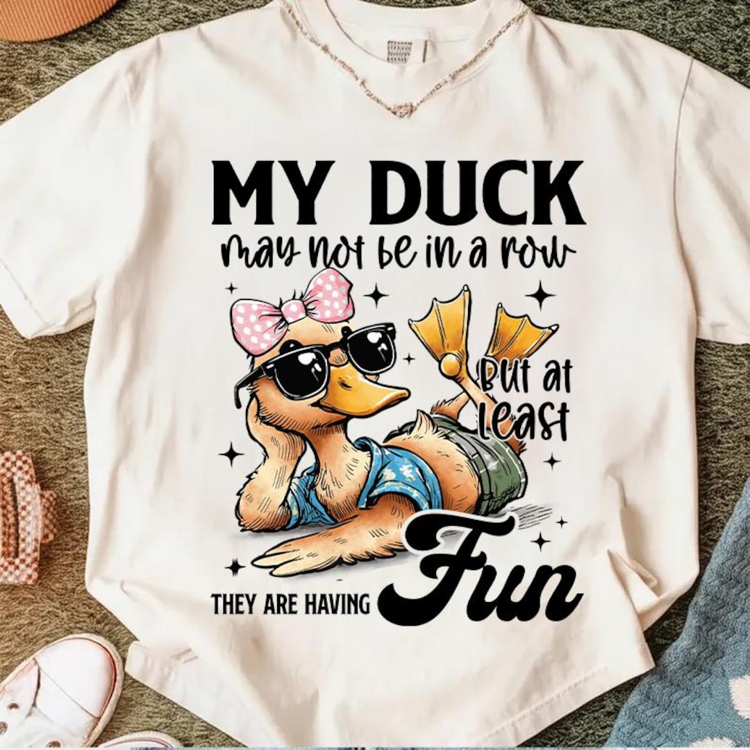 Funny Ducks Not in a Row Sarcastic Png, Snarky Funny Mental Health ...