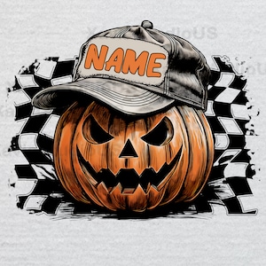 Digital Png File Pumpkin Face Halloween Hand Drawn Doodle Boy Kid Fall Printable Clip Art Waterslide Sublimation Design INSTANT DOWNLOAD
