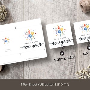 Happy New Year Printable Card Printable New Year Cards New Year Happy New Year Printable Card Printable New Year Cards New Year