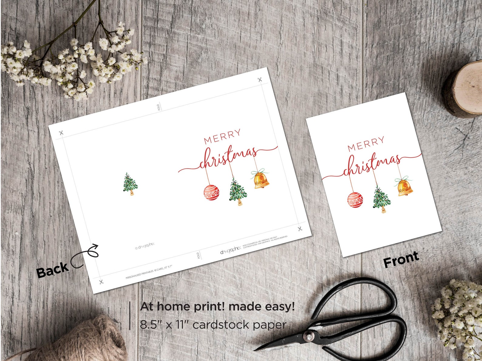 Merry Christmas Printable Card - Il 1588xN.3555379687 Ss5k