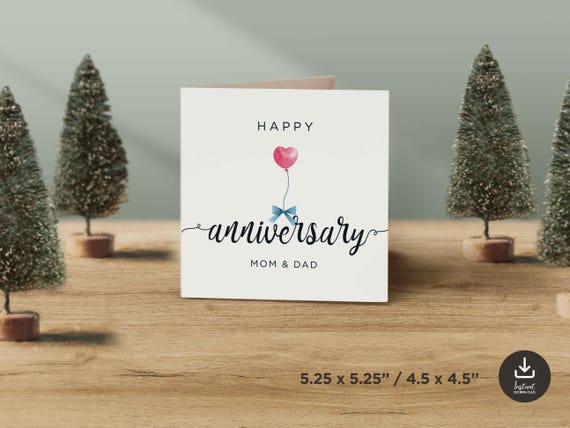 Biglietto per il 50° anniversario di nozze in carta perlata con busta