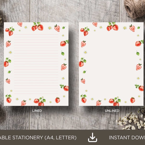 Aesthetic Stationery Etsy