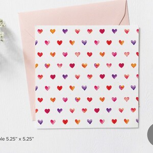 Tarjeta imprimible para el día de San Valentín, tarjeta para el día del padre, tarjeta para el día de la madre, tarjeta de aniversario, tarjeta de graduación, descarga digital