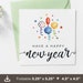 Happy New Year Printable Card Printable - Il 75x75.4522523581 Tfor