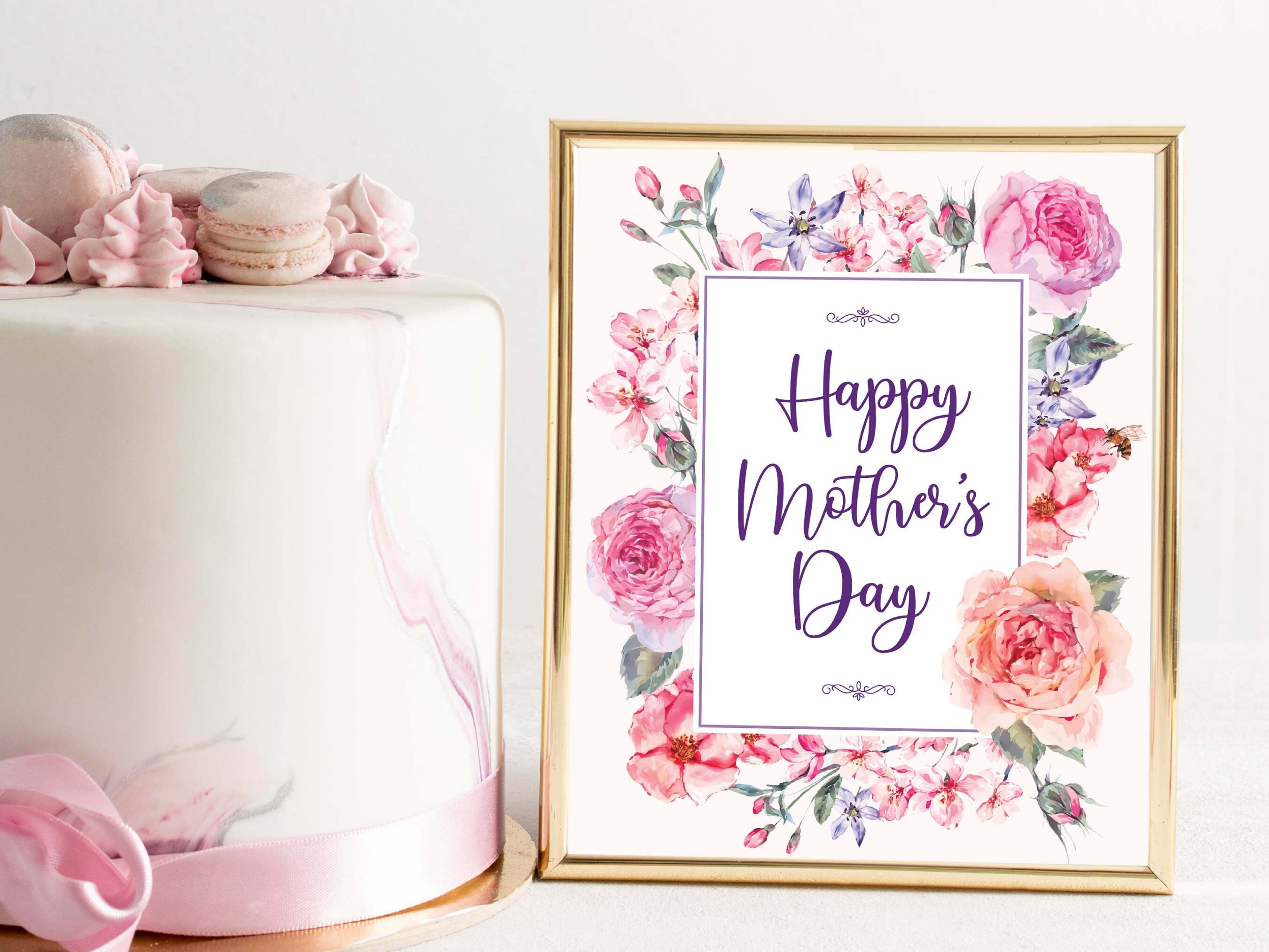 Mother's Day Printable Art Happy Mothers Day Gift Mothers Day Print Digital Print Wall Art Printable Gifts For Mom,instant Download
