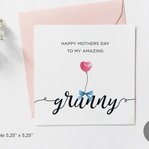 Tarjetas de agradecimiento imprimibles, tarjeta cuadrada sencilla, tarjeta en blanco, descarga digital