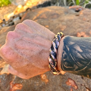 The "Copper Fafnir” Copper Viking Oath Ring