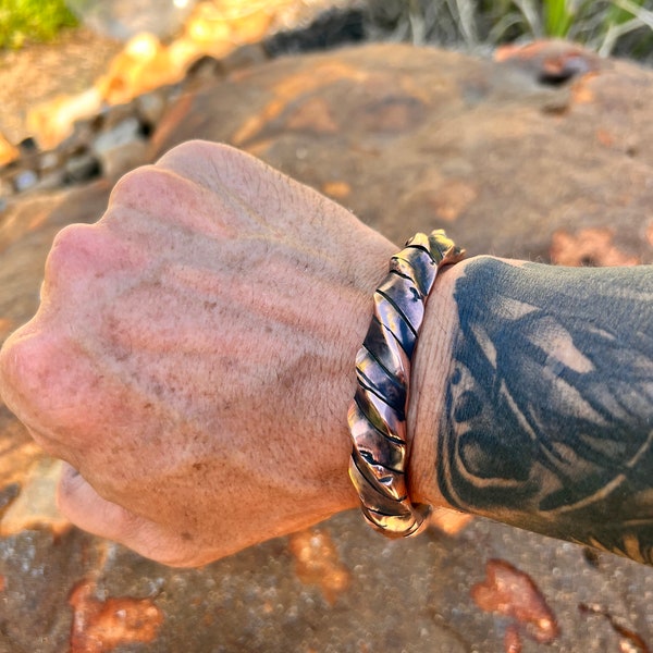 The "Copper Fafnir” Copper Viking Oath Ring