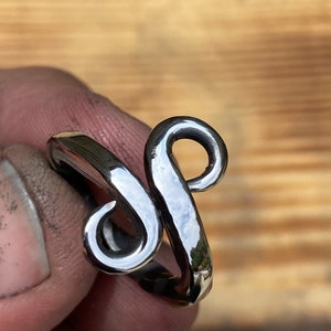 The "Norse" Infinity Ring,  Viking ring, Norse ring, Viking Jewelry, Infinity loop, Men's or Women's ring made 100% stainless steel