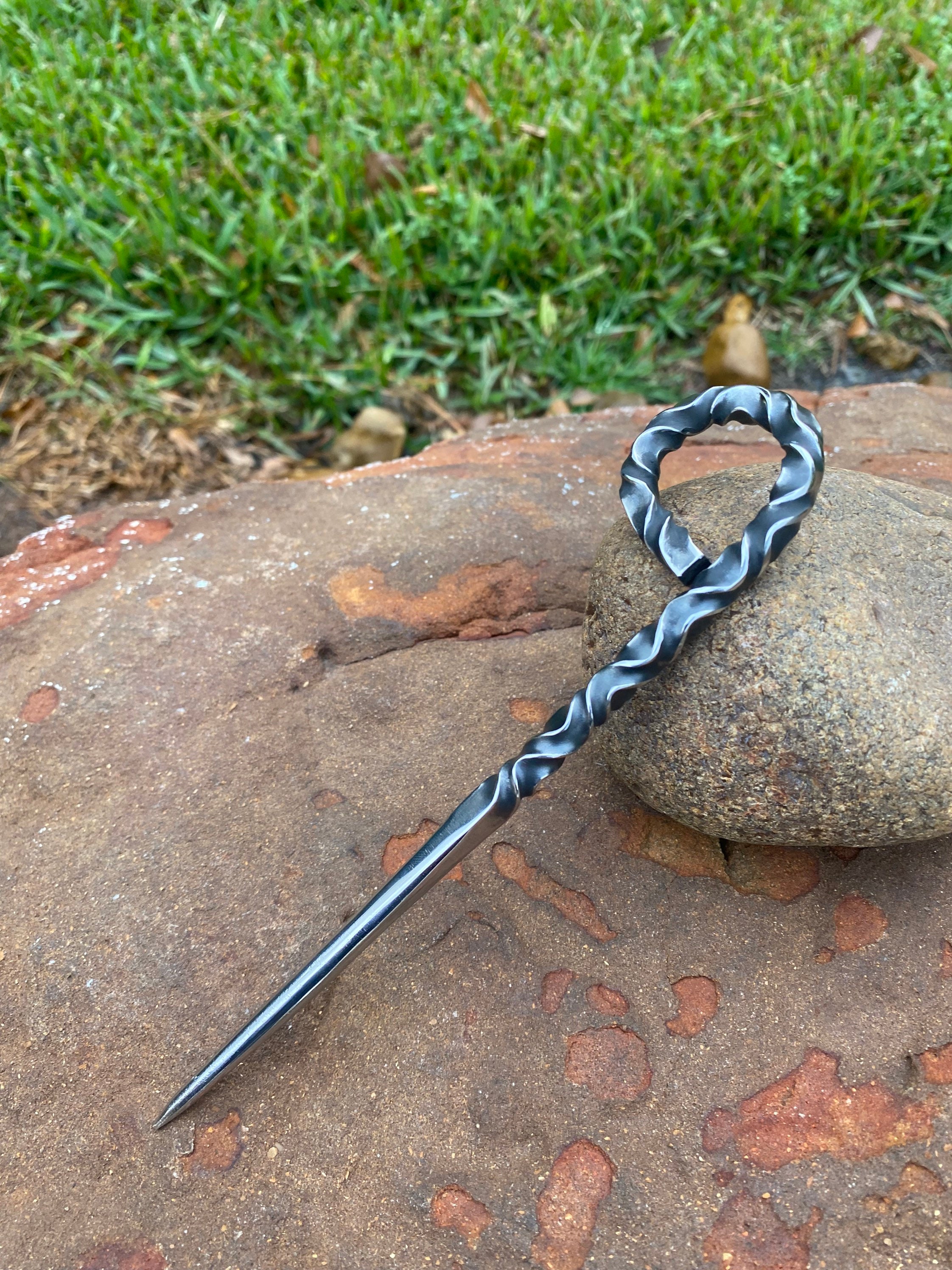 Hand Forged, Heavy Duty, Stainless Steel Ringed Marlin Spike - Etsy