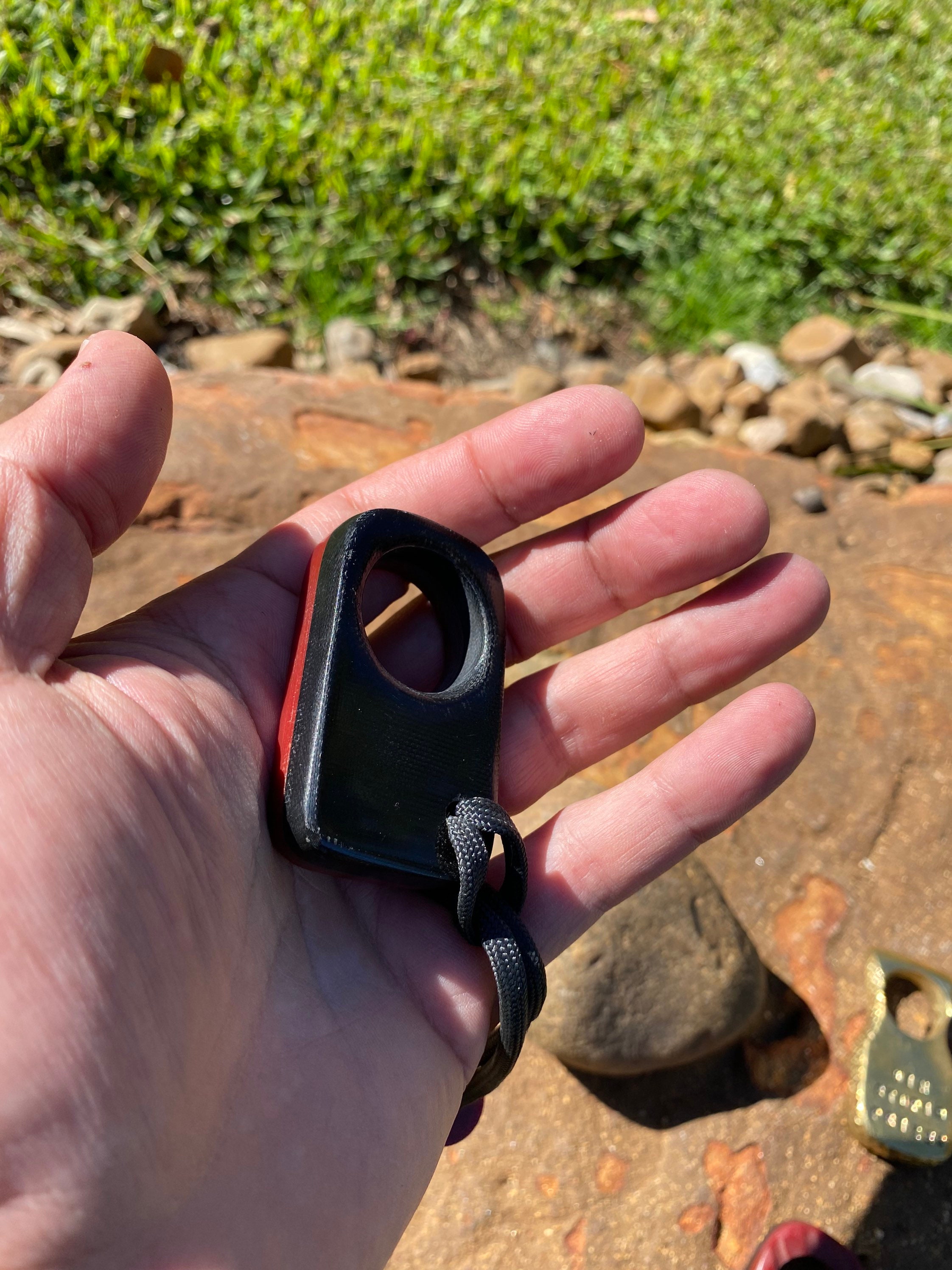 EDC Micarta Ring, SFK, Knuck Keyring, Every Day Carry collectible