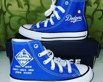 Dodgers Shoes - Etsy