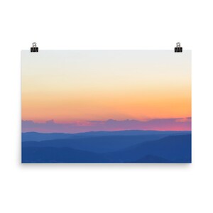 Blue Mountains Sunset Dream Original Photography Print