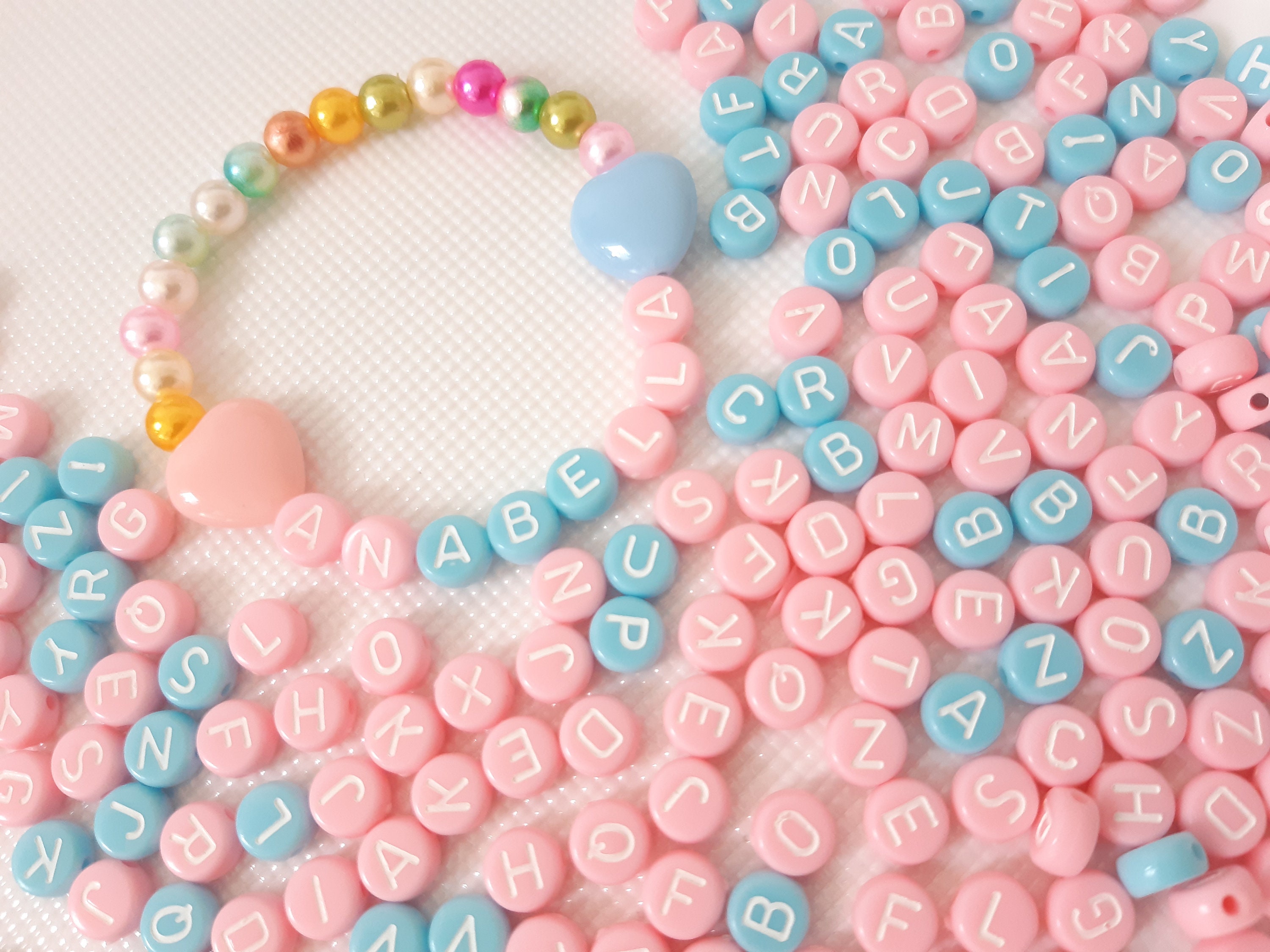 Acrylic Alphabet A-Z Jewelry Making Clip Mixed DIY Jewelry Alphabet Beads Acrylic Alphabet A-Z Jewelry Making Clip Mixed DIY Jewelry Alphabet Beads