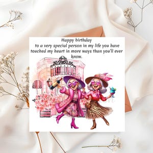 Cartes numériques de joyeux anniversaire, Bravo à maman, tante amateurs de vin, anniversaire soeur drôle, message imprimable, citation d'anniversaire, idée cadeau amitié