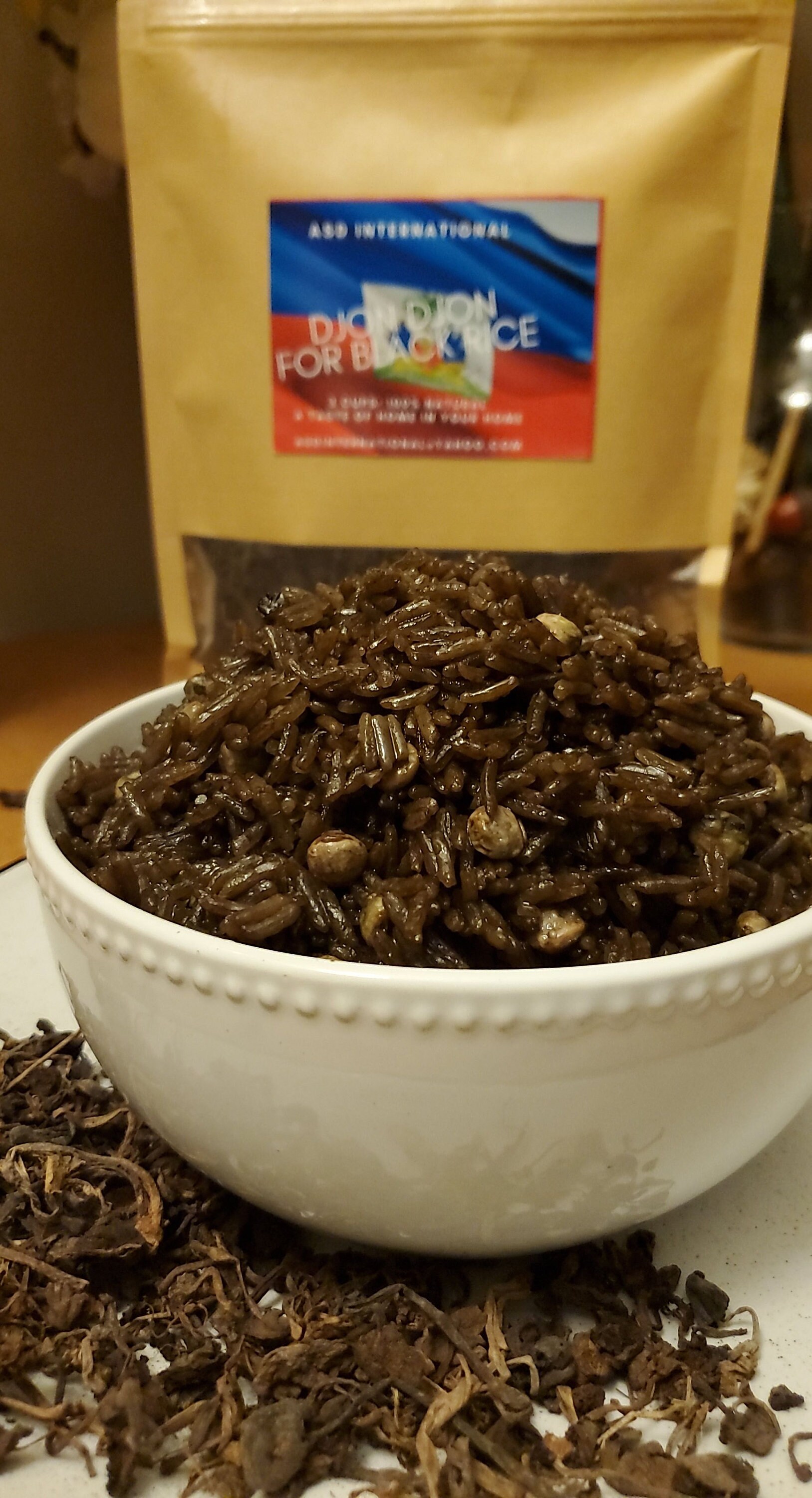 3 oz of Haitian Djon Djon/ dried black mushroom for Black Rice Etsy