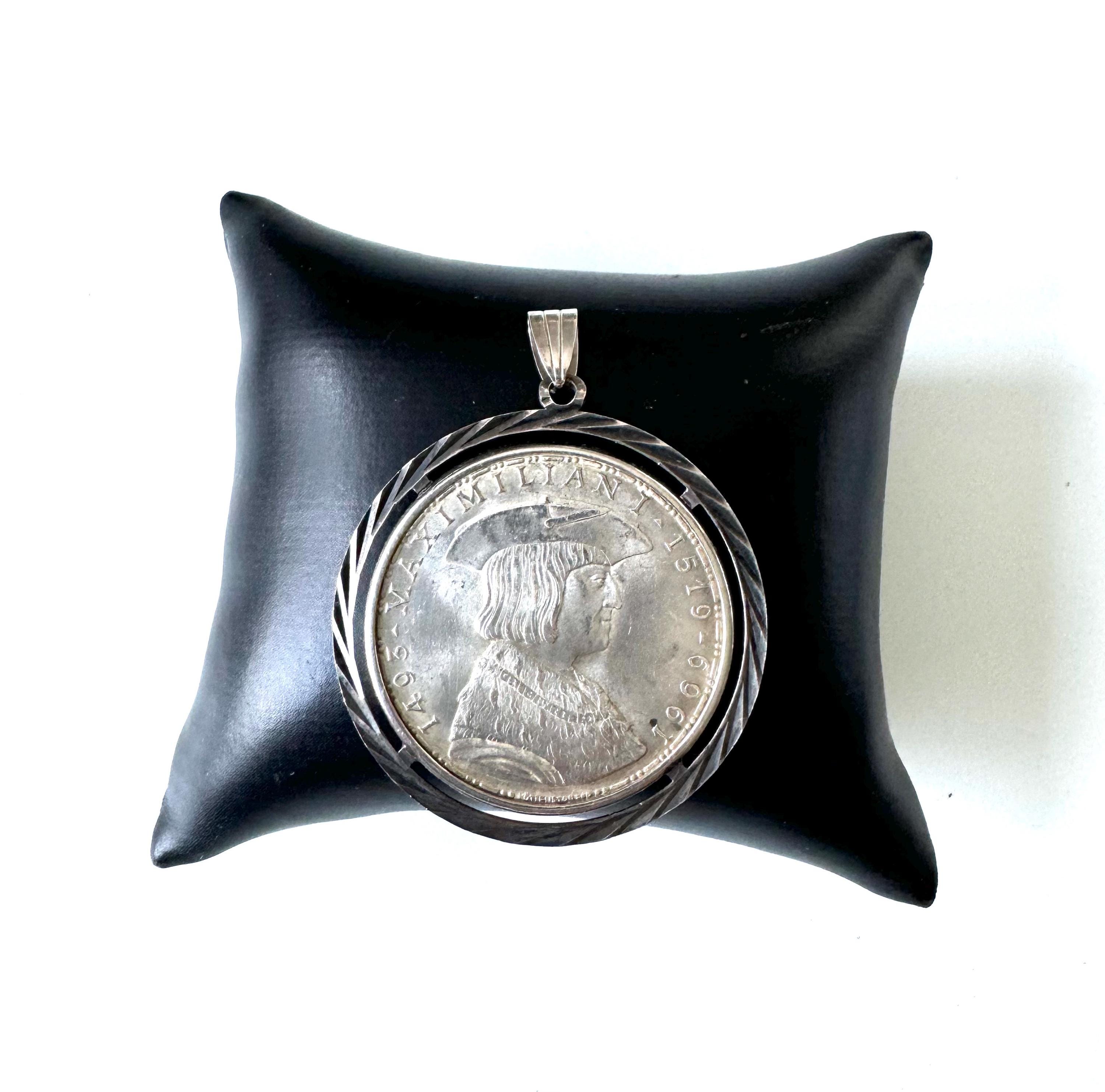 1969年 オーストリア マクシミリアン1世 アンティークシルバー 50