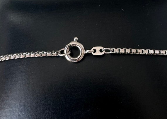Elegante Lange Silberkette aus 835er Silber – Ein… - image 5