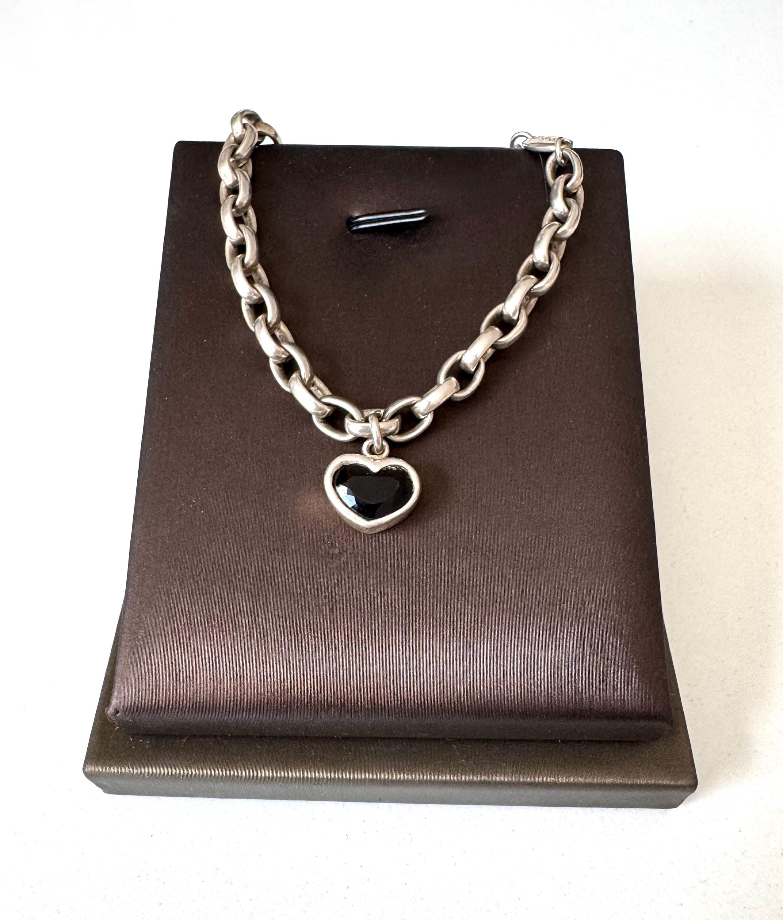 Esprit Silver-Tone Link Bracelet with Crystal Accent SILVER - ACCENT BRACELET – Inspiration Co main image 2