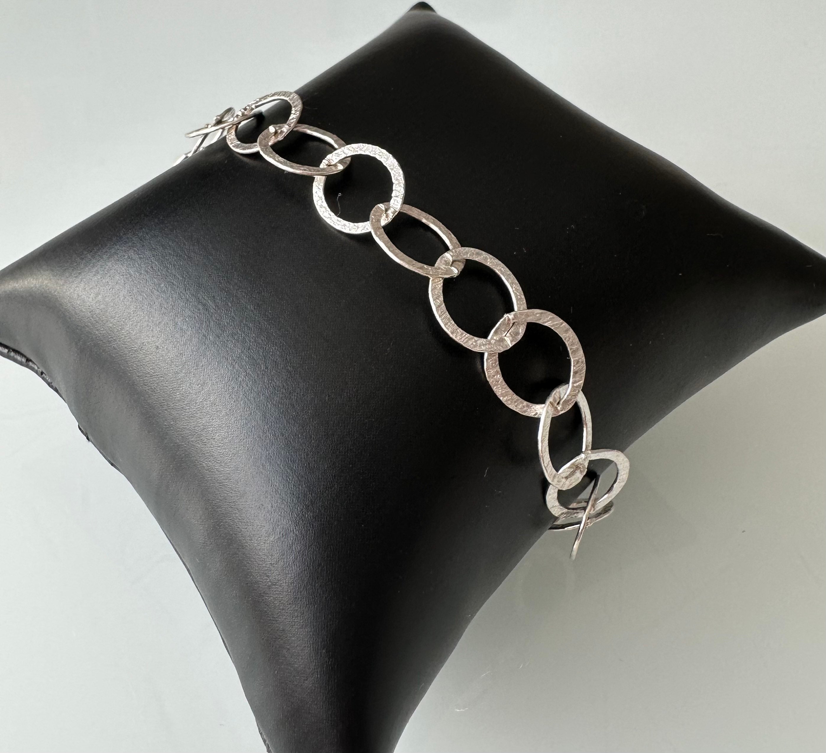 Bracelet Et Collier Créateur En Argent Massif - Pièce Unique Moderniste, Occasion, Bijou Artistique Et élégant