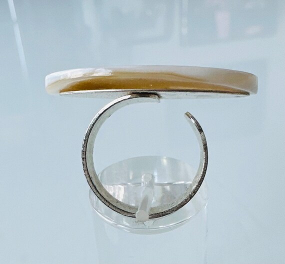 Einzigartiger Statement Ring mit Elefanten Perlmu… - image 9