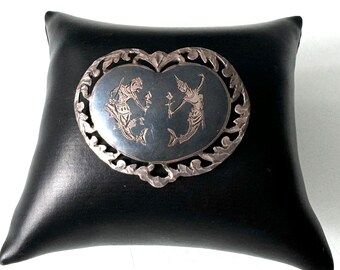 Broche Initiale 'A' En Argent 835 - Occasion Vintage - Argent Sterling