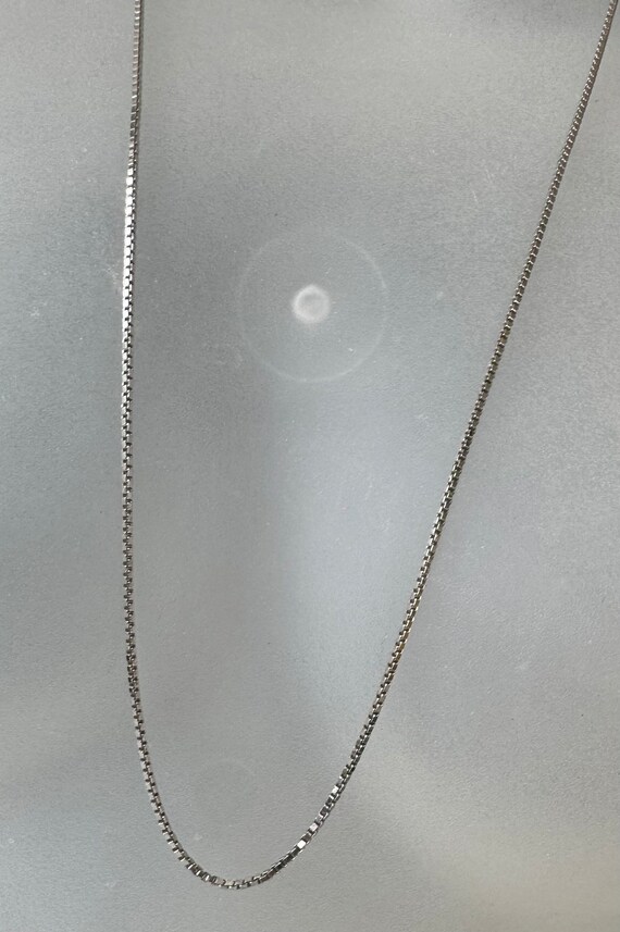 Elegante Lange Silberkette aus 835er Silber – Ein… - image 9