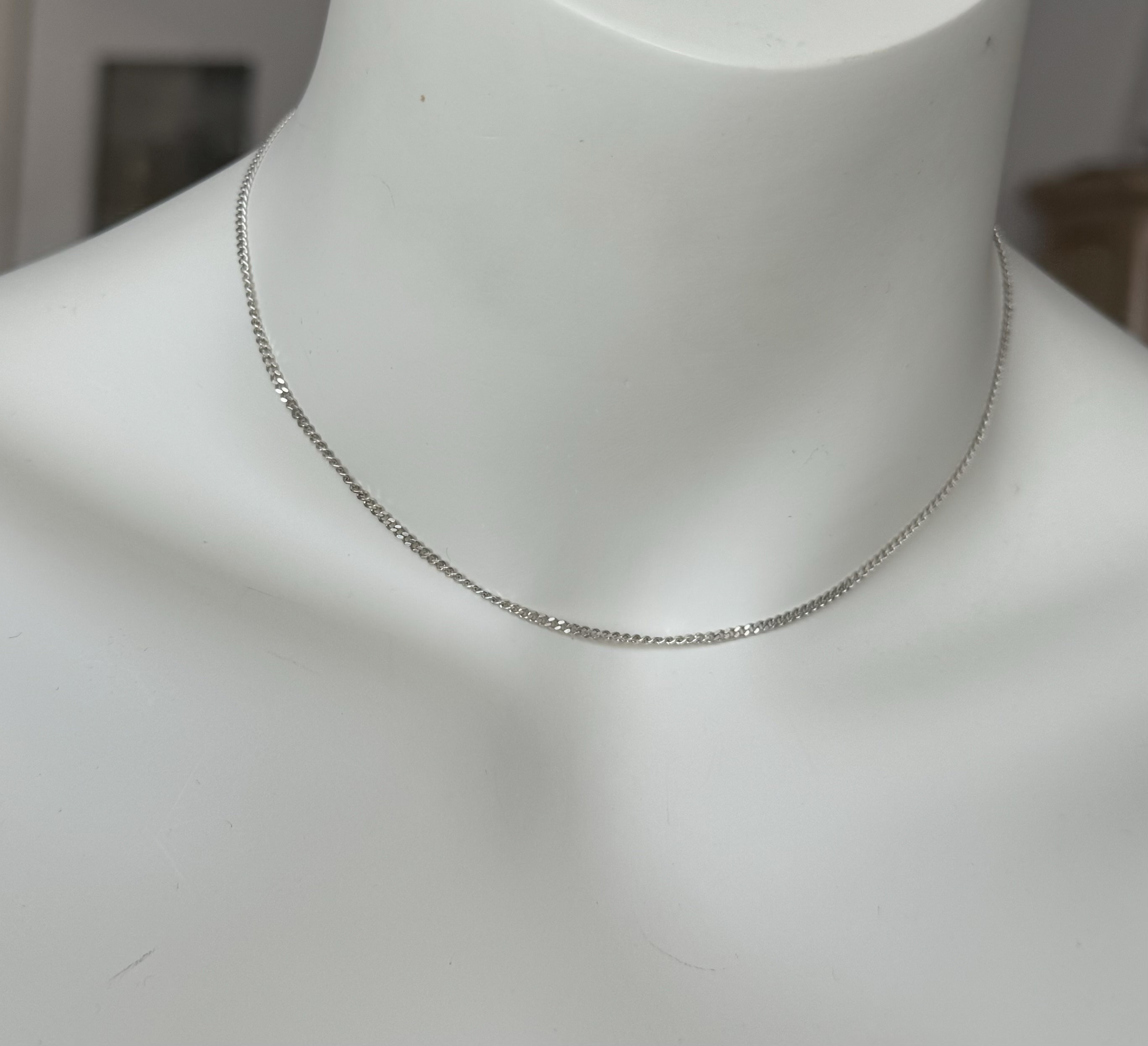 Chaîne En Argent Massif 925 Vintage - Poids 47,27g - Bijou Ancien De Qualité