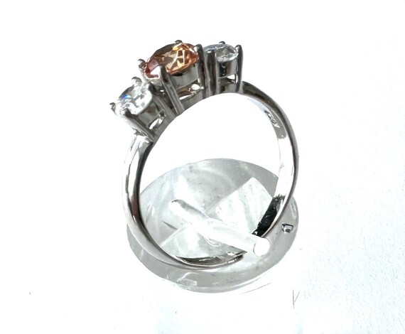 Traumhafter 925 Silber Ring mit Brillantschliff S… - image 7