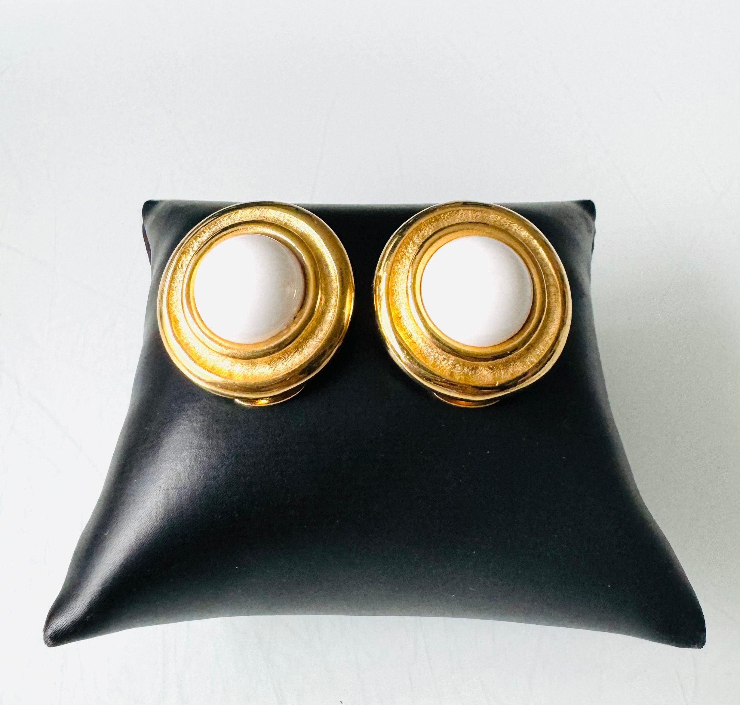 Vintage Ear Clips From the 80s Designer Costume Jewelry! - Etsy