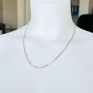 925 silver chain link chain 46 cm long classic unisex with lobster clasp!