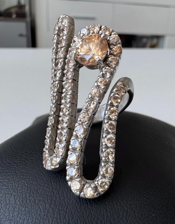 Cocktail Ring 925 Silber  Statement Ring Vintage … - image 11
