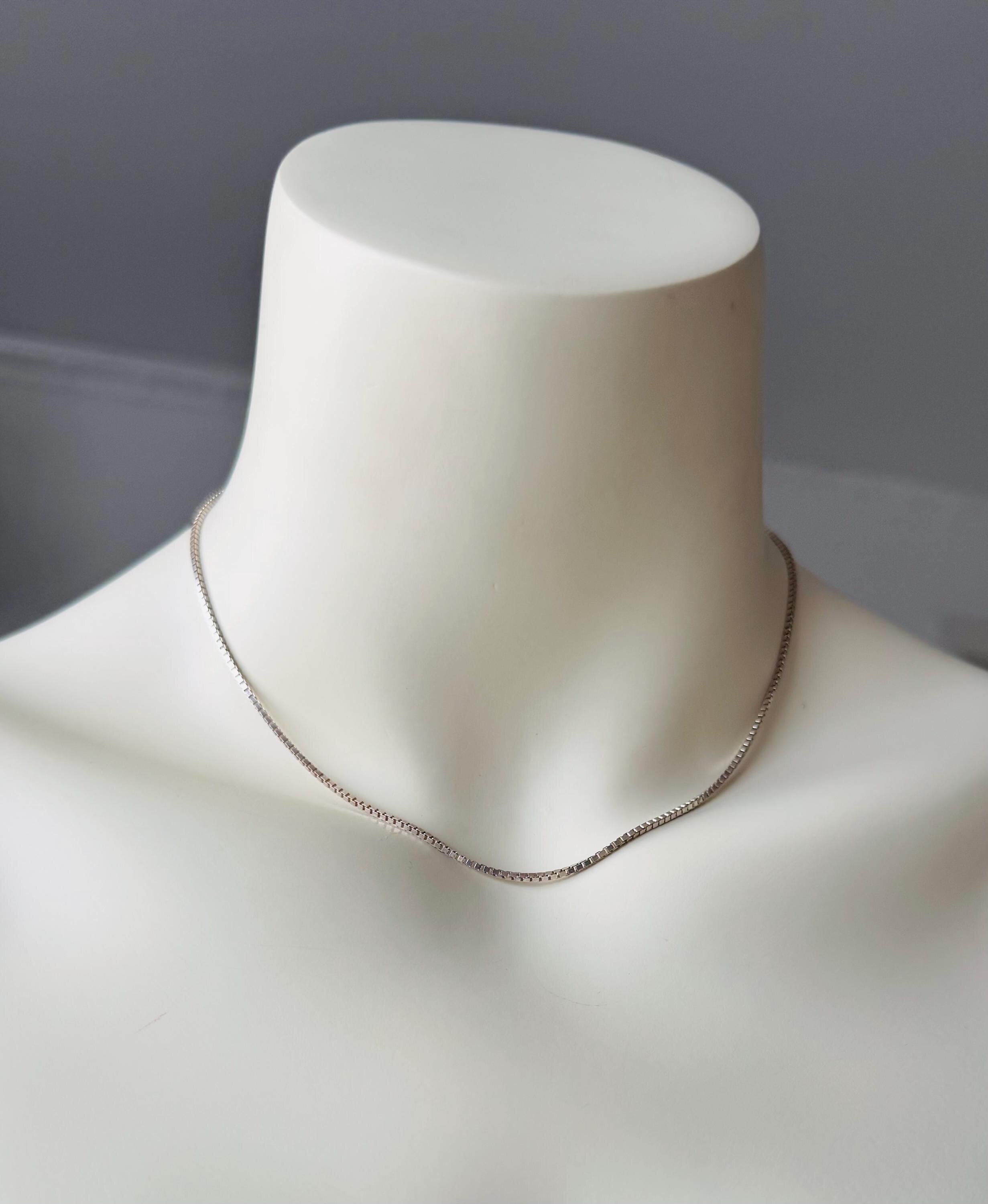 シルバー 925 ネックレス　FBM 925 Silver Chain by Friedrich Binder (FBM), Solid and Sturdy