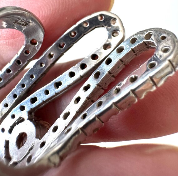 Cocktail Ring 925 Silber  Statement Ring Vintage … - image 20