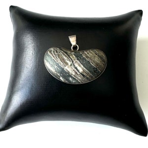 Solid heart pendant 925 silver!