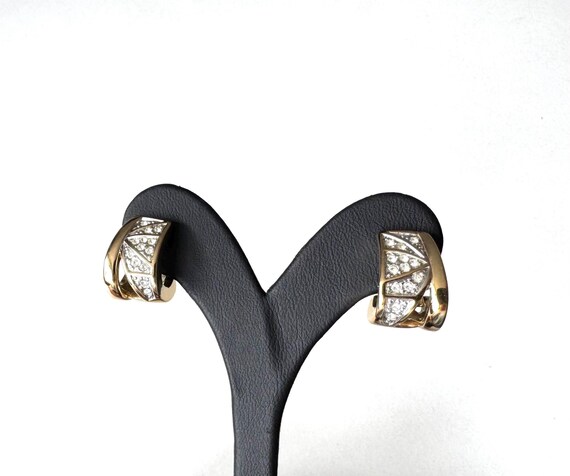 Boucles D'Oreilles Vintage Pierre Lang Haute Couture - Clips, Années 1990, Occasion