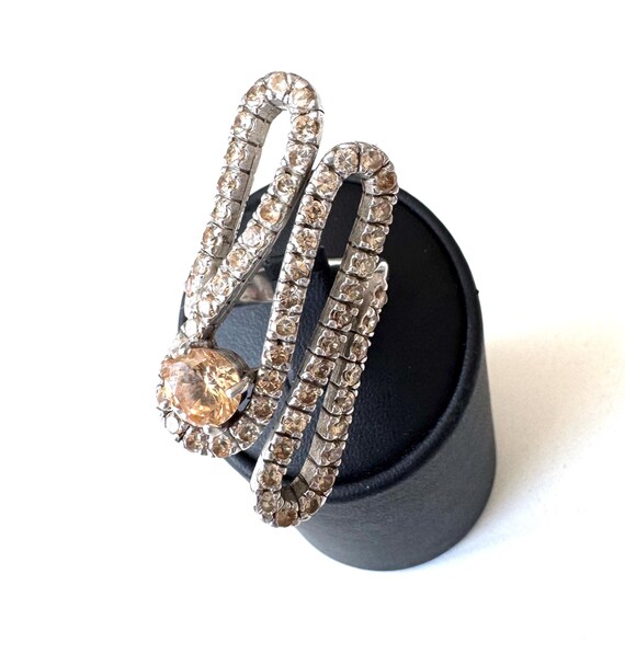 Cocktail Ring 925 Silber  Statement Ring Vintage … - image 8