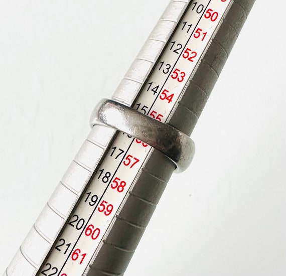 Designer 925 silver ring refined with a diamond /… - image 9