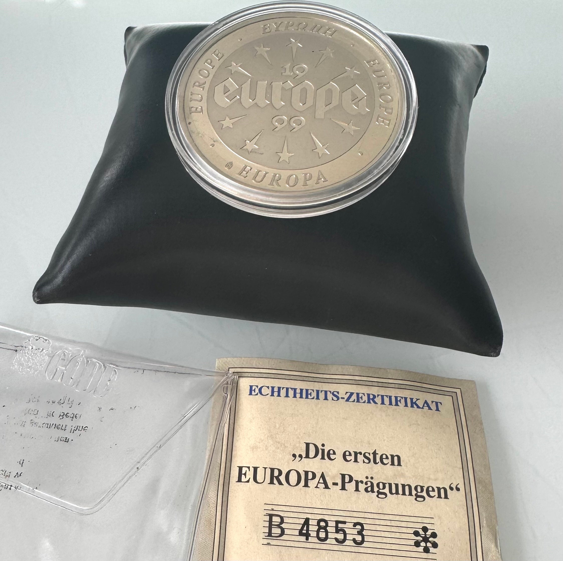 Pièce De Collection Göde – L'Argent De L'Europe En Argent, Médaille Française XXème