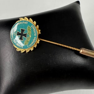 Antigua insignia/aguja Asociación de Guerreros y Soldados Eisenhofen-Hirtlbach 1874 Insignia de Honor imagen 2