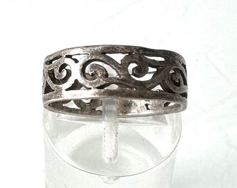 SIX Silber 925  Ring Gothic Viking Design Unisex Silberschmuck